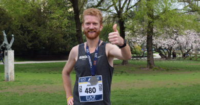 Milaan marathon 2018 met medaille Jeroen van Aken
