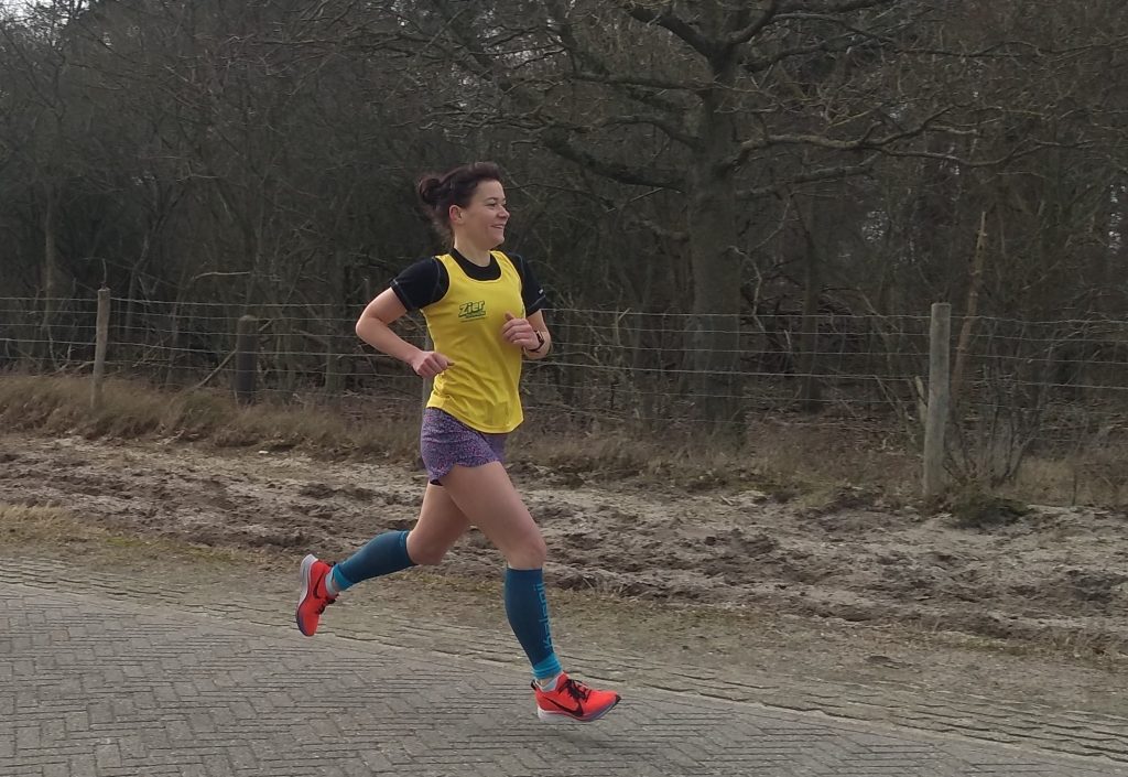 Moniek hardlopen Haagse Bluf - You-Run